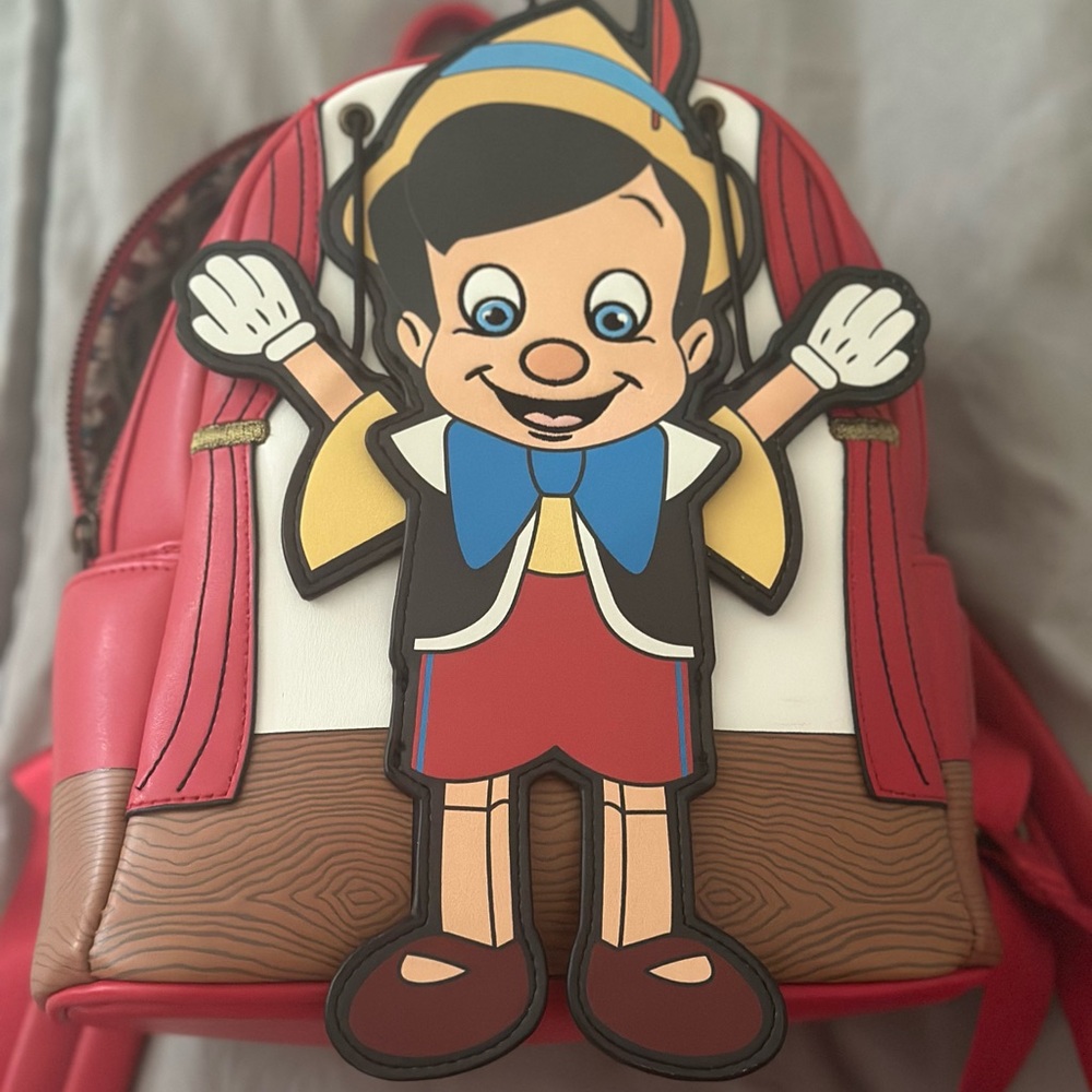 Disney Pinocchio Character Backpack